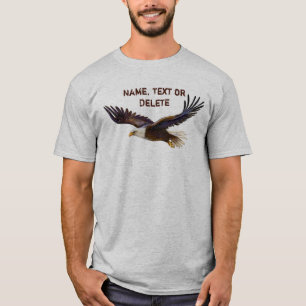 Majestic Soaring Personalized EAGLE Mens Shirts