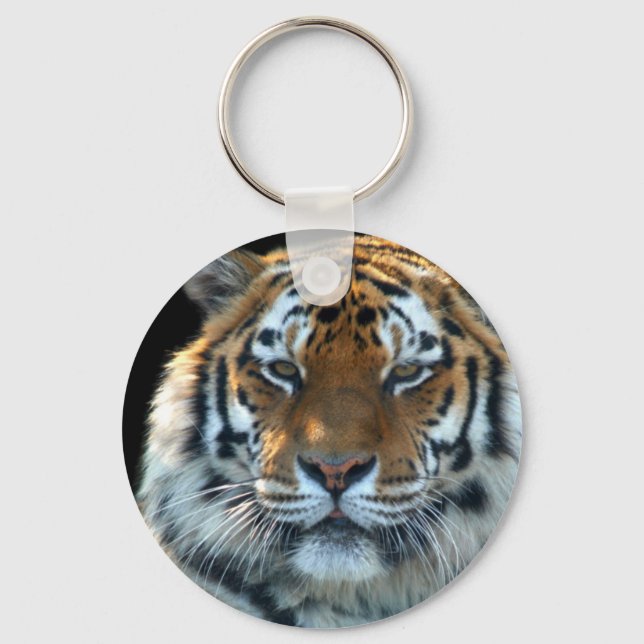 Majestic Sumatran Tiger Keychain (Front)