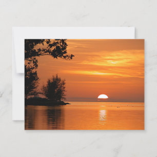 Majestic sunset at Florida Keys Postcard
