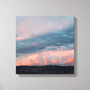 Majestic Sunset in Wales Canvas Print