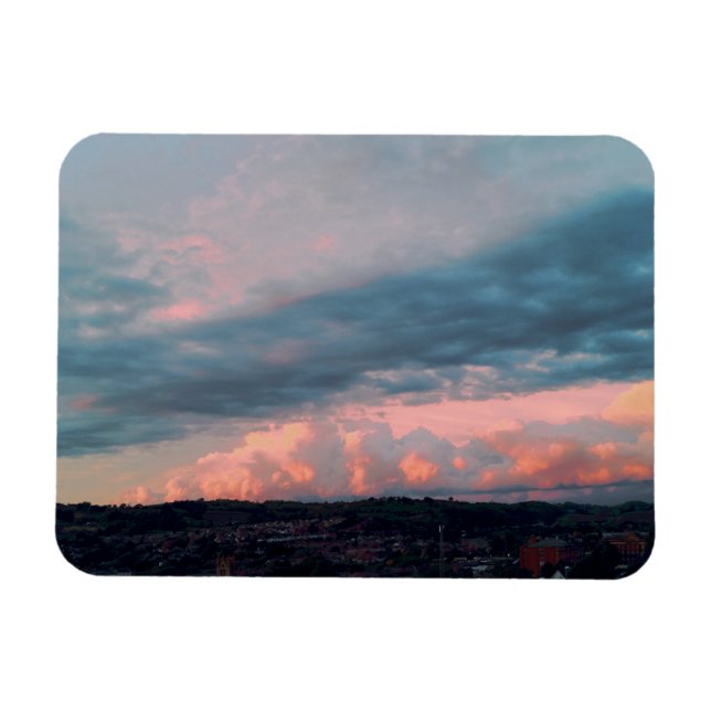 Majestic Sunset in Wales Magnet (Horizontal)