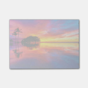 Majestic Sunset   Wailea Beach, Maui, Hawaii Post-it Notes