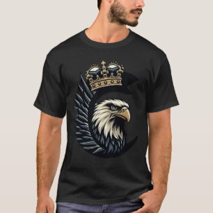 "Majestic Symbolism: The Crowned Eagle and the Bol T-Shirt