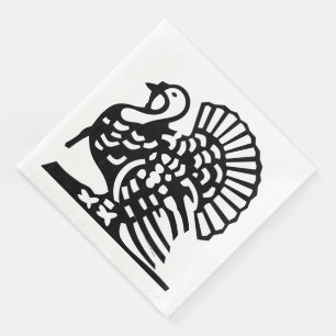 MAJESTIC THANKSGIVING TURKEY  NAPKIN