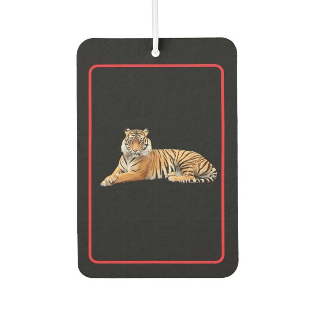 Majestic Tiger Air Freshener (Front)