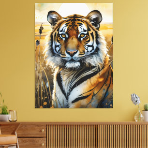Majestic Tiger Canvas Print