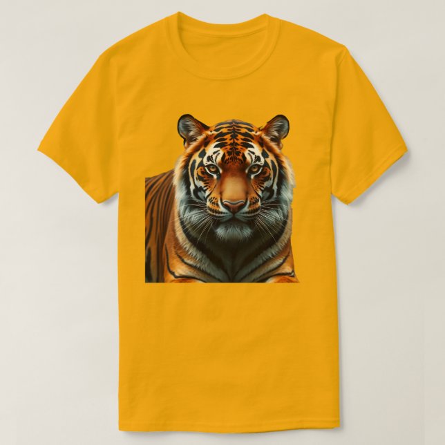 Majestic Tiger Men's Basic T-Shirt (Design Front)