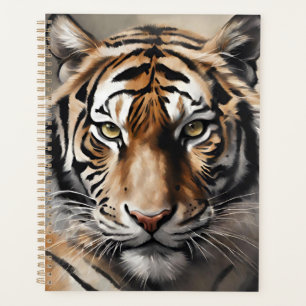 Majestic Tiger Portrait Planner