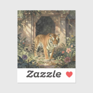 Majestic Tiger Walking in the Ancient Dunes