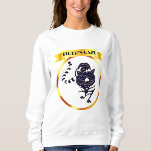 Majestic Tiger's Gaze Sweatshirt