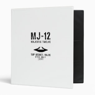 Majestic Twelve MJ-12 Avery Binder