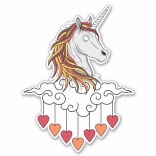 Majestic Unicorn Illustration Design Art