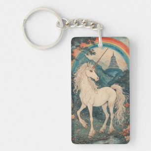 Majestic Unicorn - Japanese Style Keychain