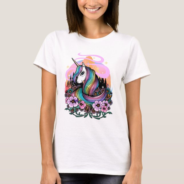 Majestic Unicorn T-Shirt (Front)