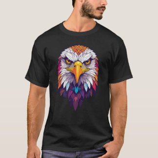 Majestic Vibrant Eagle Tshirt