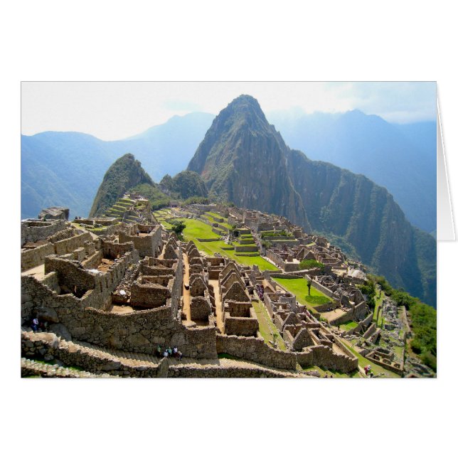 Majestic View of Macchu Picchu (Front Horizontal)