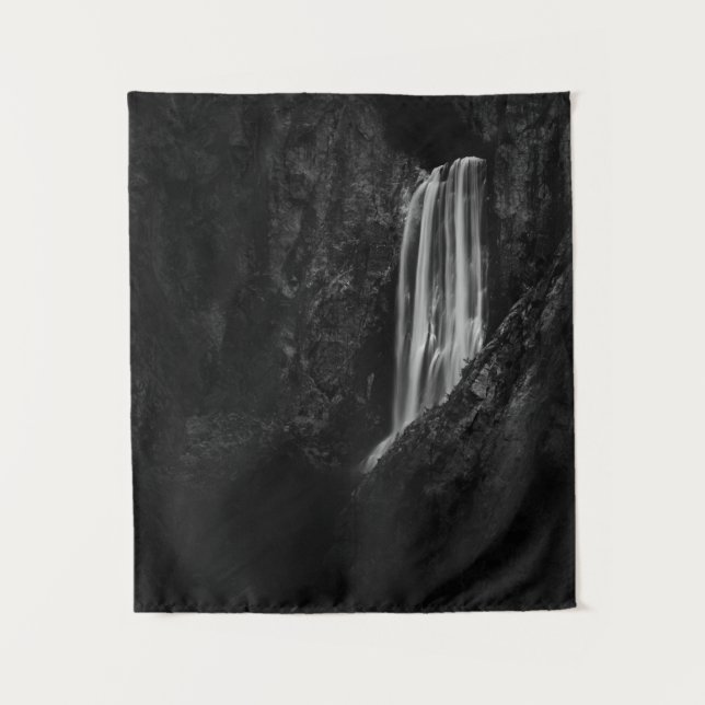 Majestic waterfall Boka in Slovenia Tapestry (Front)