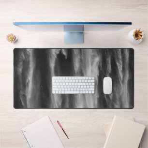 Majestic waterfall Boka, Slovenia upclose Desk Mat