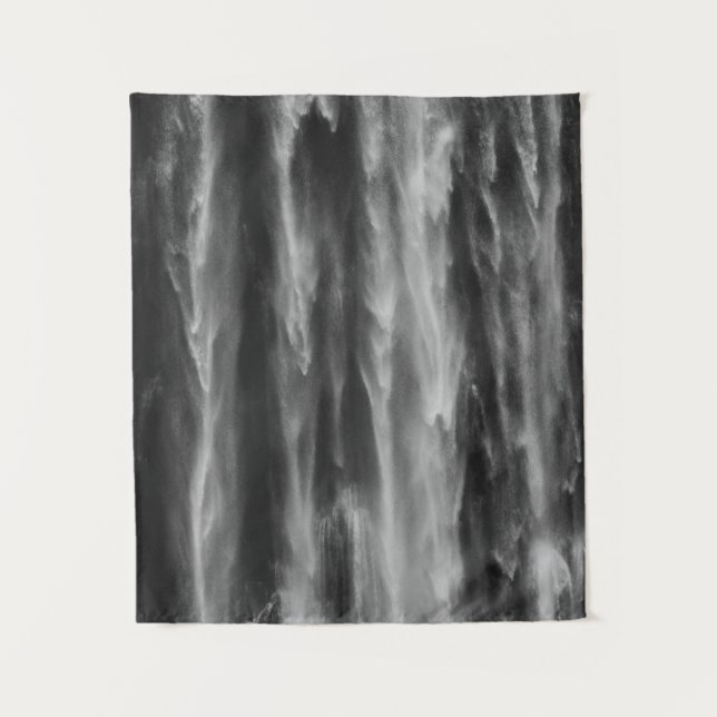 Majestic waterfall Boka, Slovenia upclose Tapestry (Front)