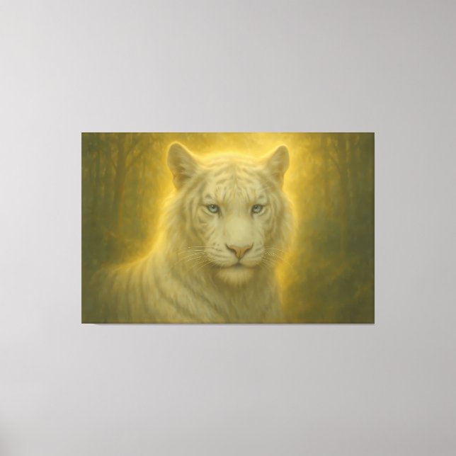Majestic White Tiger – Fine Art Print (Front)
