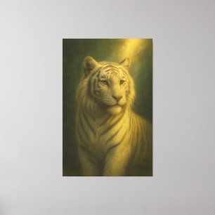 Majestic White Tiger – Fine Art Print