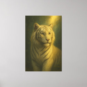 Majestic White Tiger – Fine Art Print