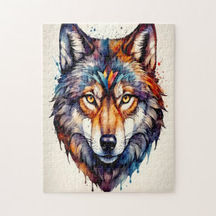 Majestic Wolf Jigsaw Puzzle