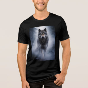 Majestic Wolf – Silent Presence in the Fog Shirt