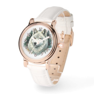 Majestic Wolf Timepiece Watch