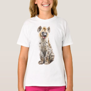 Majestic Young Hyena Cub Portrait T-Shirt