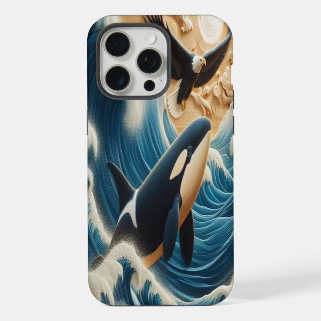 Majesty of the Deep iPhone Case (Back)