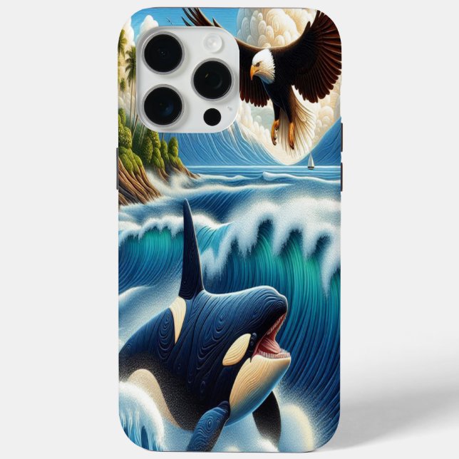 Majesty of the Ocean Case-Mate iPhone Case (Back)
