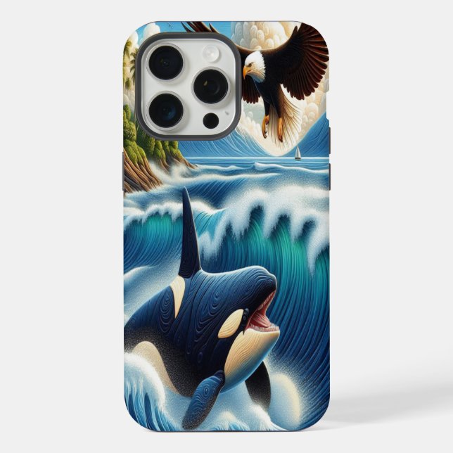 Majesty of the Ocean iPhone Case (Back)