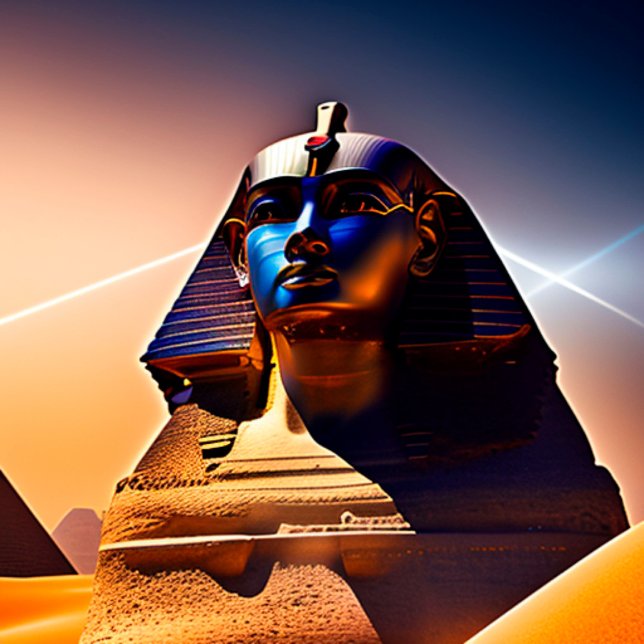 Majesty Of The Sphinx Ancient Egyptian Wall Art (Creator Uploaded)