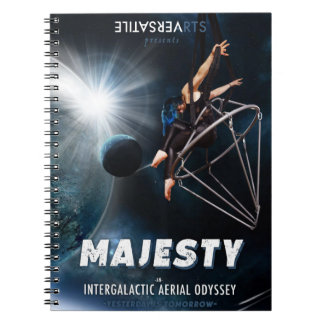 Majesty Versatile Arts Show Poster Notebook