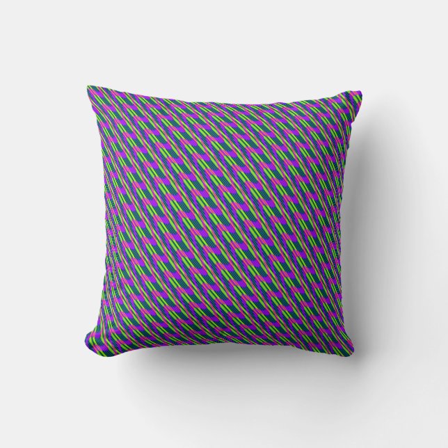 Majickal Waves.... Throw Pillow (Front)