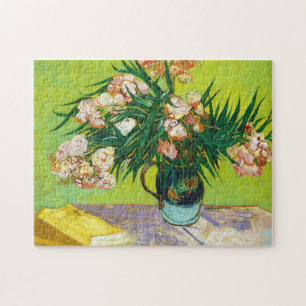 Majolica Jar Branches Oleander Vincent van Gogh Jigsaw Puzzle