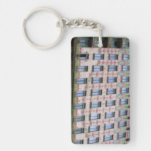 Majolikahaus Vienna Austria Keychain
