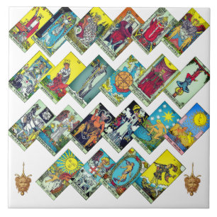 Major Arcana Tarot Collage Tile