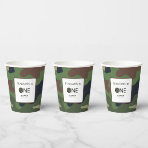 Major Cutie Paper Cup Kids Birthday