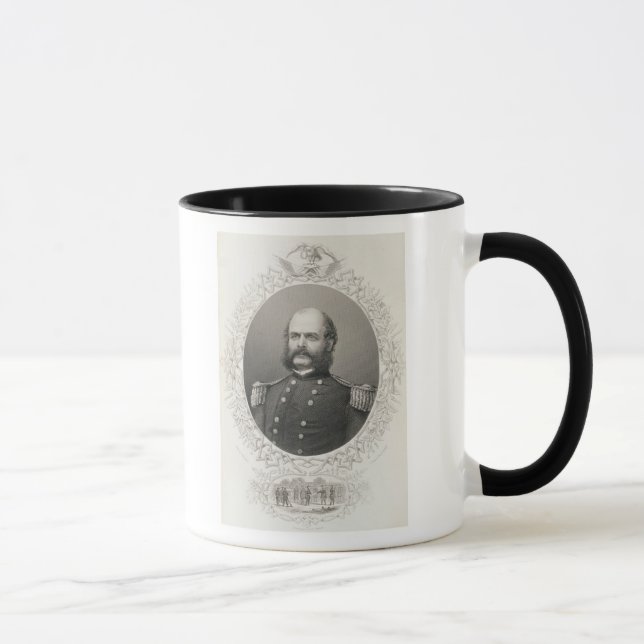 Major General Ambrose Everett Burnside Mug (Right)