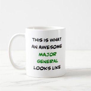 major general, awesome coffee mug