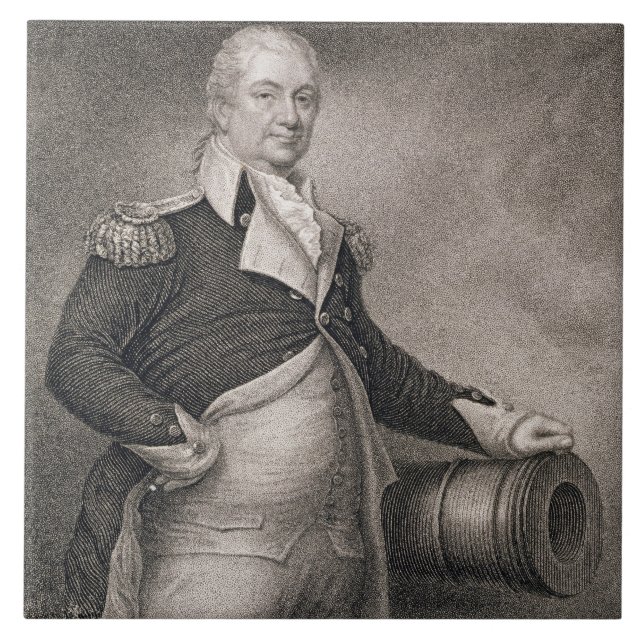 Major General Henry Knox (1750-1806) engraved by J Tile (Front)