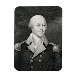 Major General Nathaniel Greene (1742-86), engraved Magnet