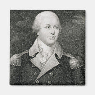 Major General Nathaniel Greene (1742-86), engraved Magnet
