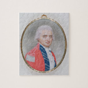 Major General Sir Barry Close (d.1813) 1794 (w/c a Jigsaw Puzzle