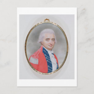 Major General Sir Barry Close (d.1813) 1794 (w/c a Postcard