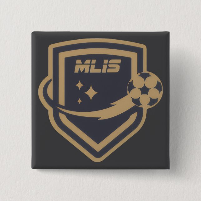 MAJOR INDOOR 2 INCH SQUARE BUTTON (Front)