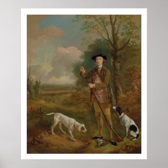 Major John Dade (1726-1811) of Tannington, Suffolk Poster (Front)