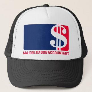 Major League Accountant Trucker Hat